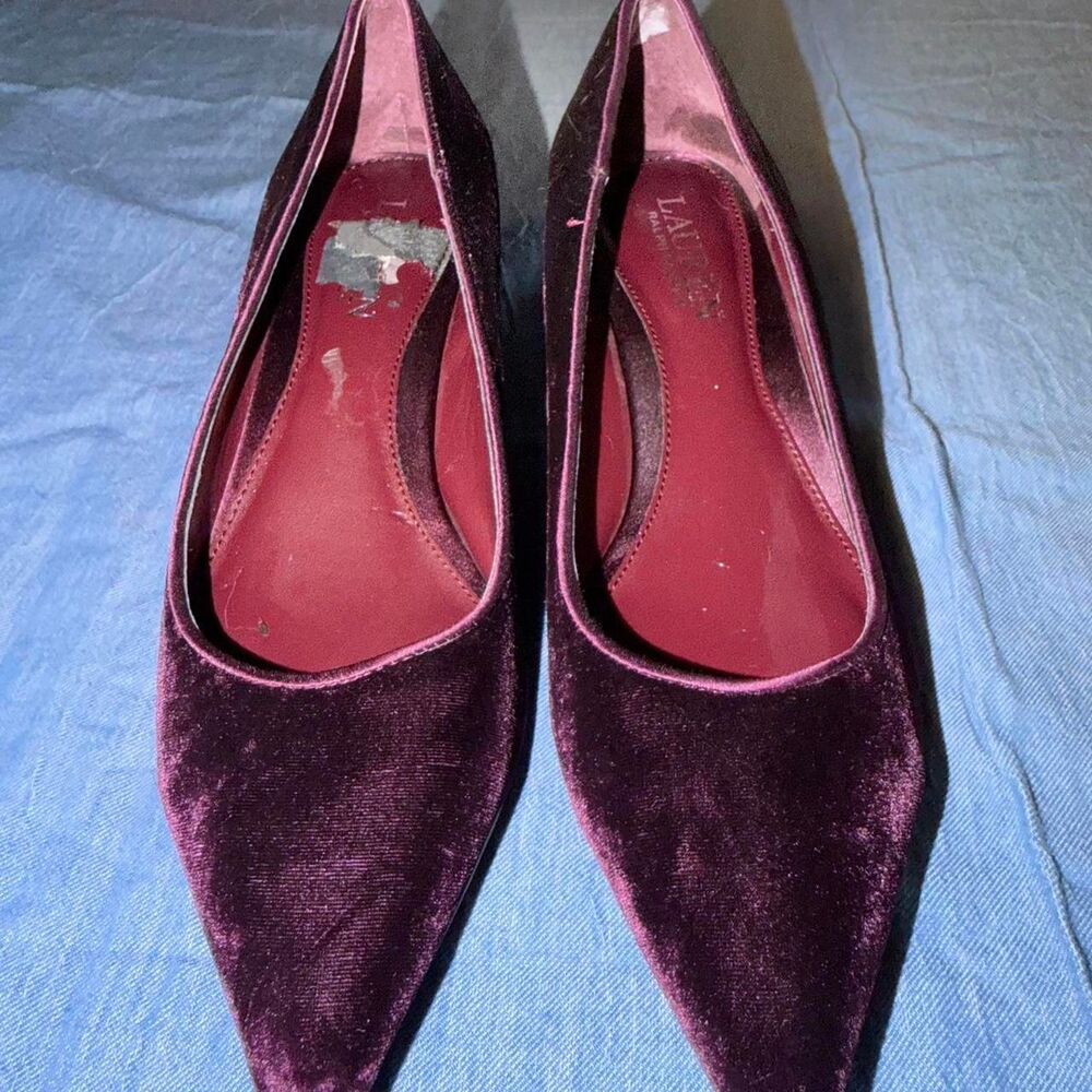 Ralph-lauren Women's Burgundy and Purple Courts